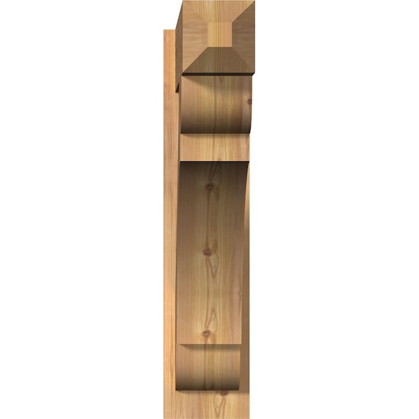 Olympic Craftsman Smooth Outlooker, Western Red Cedar, 7 1/2W X 34D X 34H